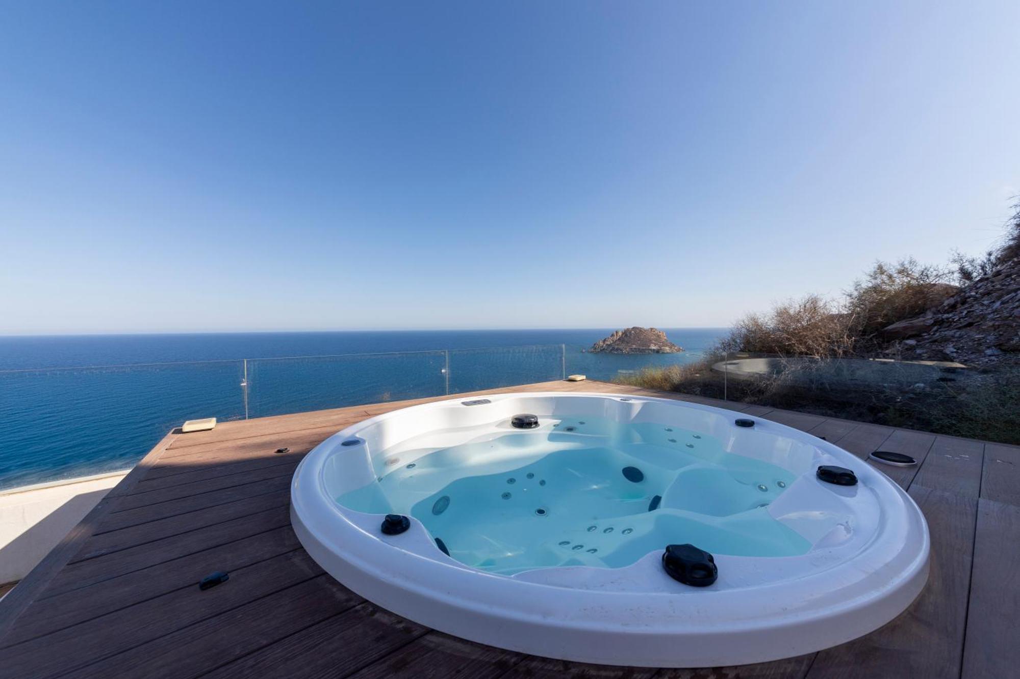 Delfin Luxury Villa Water Front Jacuzzi Águilas Exterior photo